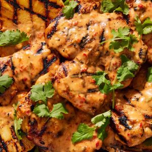 Spicy Coconut Grilled Chicken