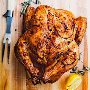 Grill-Roasted Chicken